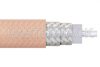 Flexible RG393 Coax Cable Double Shielded with Tan FEP Jacket