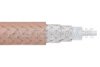 Flexible RG400 Coax Cable Double Shielded with Tan FEP Jacket