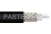 Flexible RG58 Coax Cable Single Shielded with Black PVC (NC) Jacket