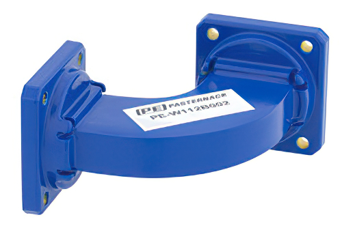 WR-112 Commercial Grade Waveguide H-Plane with UG-51/U Flange Operating from 7.05 GHz to 10 GHz