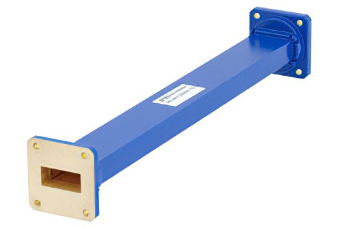 WR-112 商用级直波导，12英寸，UG-51/U法兰，7.05 GHz ~ 10 GHz