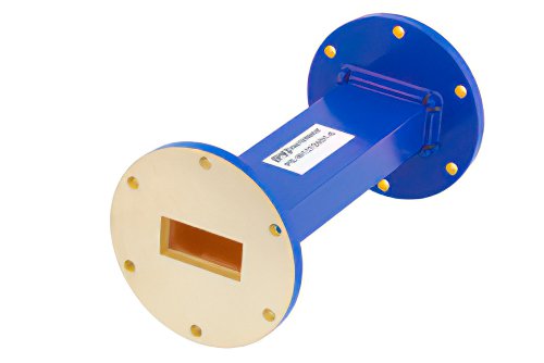 WR-137 商用级直波导，6英寸，UG-344/U法兰，5.85 GHz ~ 8.2 GHz