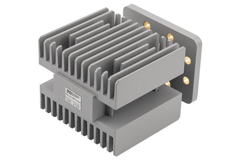WR-159 波导负载，50 W，4.8 GHz~5.2 GHz，黄铜材质，CPR-159F法兰