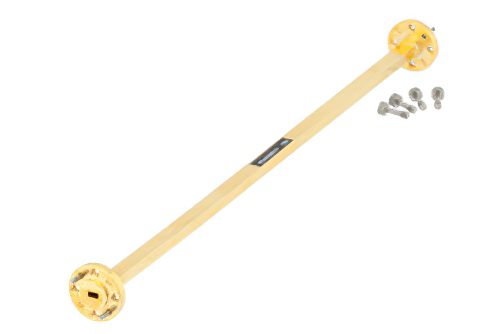 WR-15 仪表级直波导，9英寸，UG-385/U法兰，50 GHz ~ 75 GHz