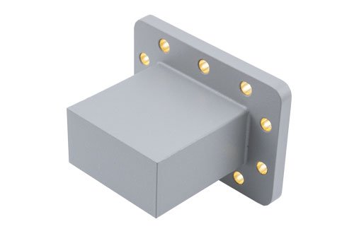 WR-229 波导负载，5 W，3.22 GHz~4.9 GHz，黄铜材质，CPR-229F法兰