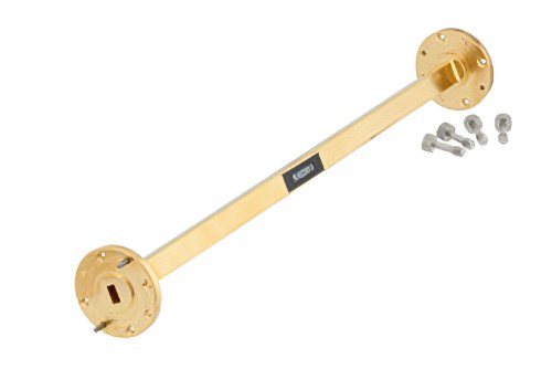 WR-22 仪表级直波导，9英寸，UG-383/U法兰，33 GHz ~ 50 GHz