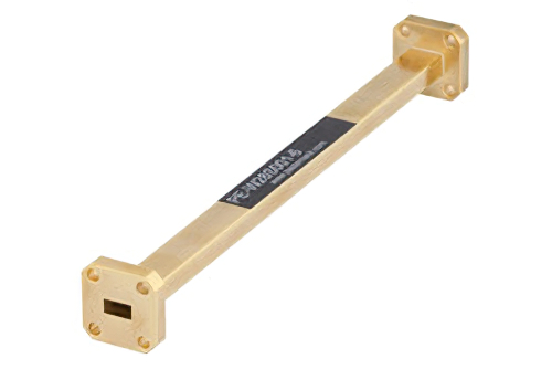 WR-28 仪表级直波导，6英寸，UG-599/U法兰，26.5 GHz ~ 40 GHz