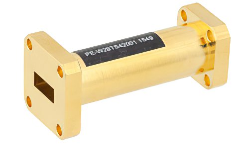 WR-28到WR-42波导转换器，UG-599/U方盖法兰 转UG-595/U方盖法兰，2英寸