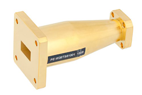 WR-28到WR-51波导转换器，UG-599/U方盖法兰 转UBR-180/U-Mod法兰，2.5英寸