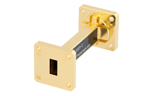 WR-51 仪表级直波导，3英寸，UBR180法兰，15 GHz ~ 22 GHz
