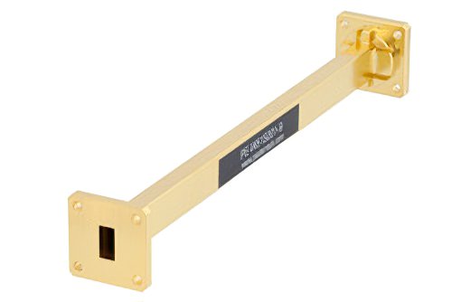 WR-51 仪表级直波导，9英寸，UBR180法兰，15 GHz ~ 22 GHz
