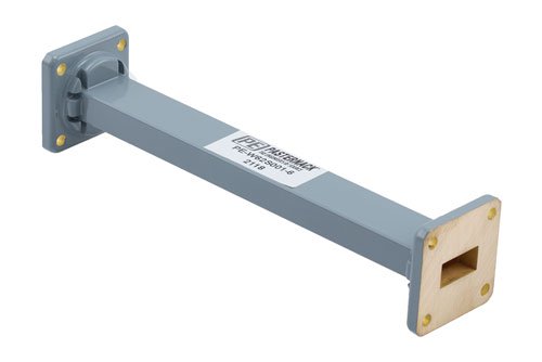 WR-62 商用级直波导，6英寸，UG-419/U法兰，12.4 GHz ~ 18 GHz