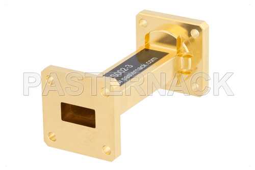 WR-62 仪表级直波导，3英寸，UG-419/U法兰，12.4 GHz ~ 18 GHz