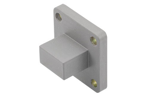 WR-62 波导负载，1 W，14.5 GHz~17.8 GHz，铝材质，UG 方盖法兰