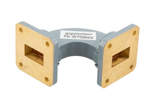 WR-75 Commercial Grade Waveguide H-Plane with UBR120 Flange Operating from 10 GHz to 15 GHz