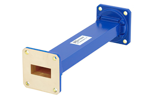WR-90 商用级直波导，6英寸，UG-39/U法兰，8.2 GHz ~ 12.4 GHz