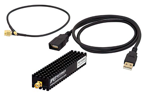 USB频率合成器模块，锁相环（PLL），输出频率为25 MHz至6 GHz，SMA
