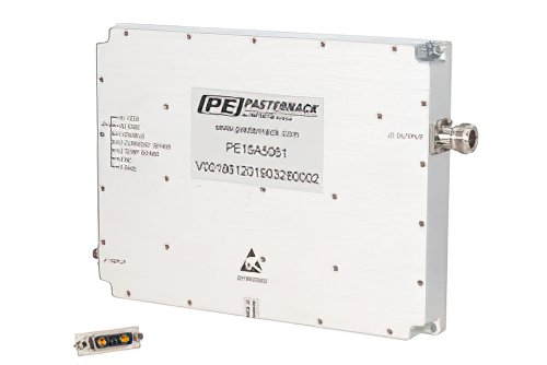 高功率LDMOS放大器，增益53 dB，饱和功率200瓦，800 MHz~1 GHz，SMA输入，N型输出，AB类