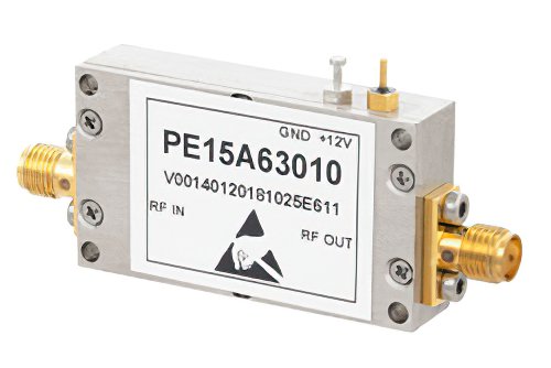 低噪声放大器，IP3 20 dBm，NF 0.8 dB，P1dB 8 dBm，3.1 GHz ~ 3.5 GHz，增益 28 dB，SMA
