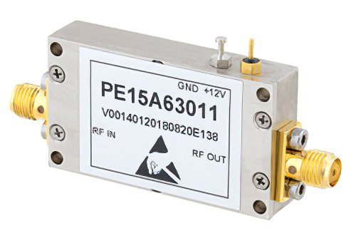 输入保护型低噪声放大器，NF 0.85 dB，P1dB 13 dBm，3.1 GHz ~ 3.5 GHz，增益 35 dB，SMA