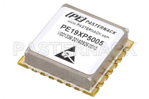 表面贴装 (SMT) 1,000 MHz 锁相振荡器，10 MHz 外部基准，相位噪声 -100 dBc/Hz，0.9 英寸封装