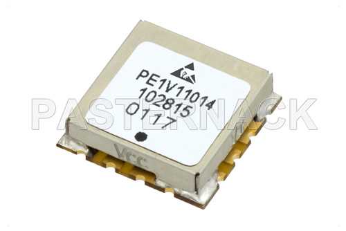 0.5英寸商用表面贴装(SMT)压控振荡器(VCO)，400 MHz至800 MHz，相位噪声-96 dBc/Hz