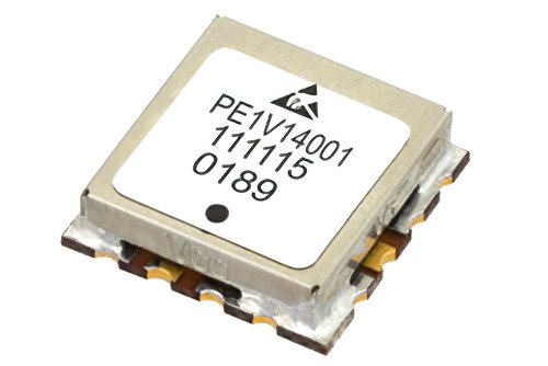 0.5英寸商用表面贴装(SMT)压控振荡器(VCO)，950 MHz至1.1 GHz，相位噪声-104 dBc/Hz