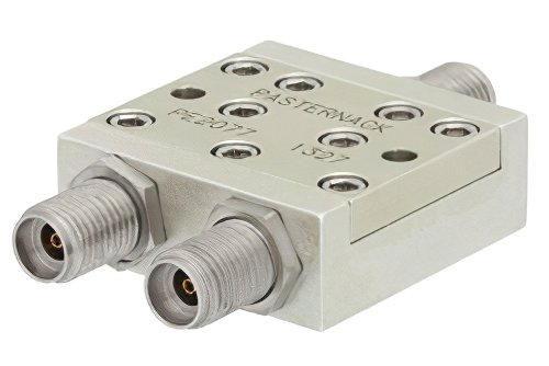 2 路 2.92mm 功率分配器，10 GHz ~ 40 GHz，额定功率为 12 瓦