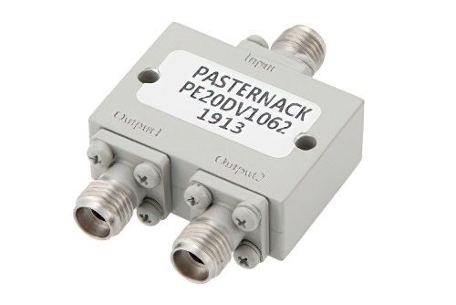 2 路 2.92mm 功率分配器，10 GHz ~ 43.3 GHz，额定功率为 20 瓦