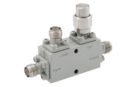 10 dB SMA 定向耦合器，6 GHz ~ 26.5 GHz ，额定功率为 30 瓦