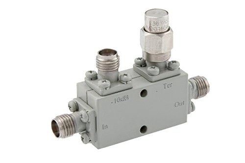 10 dB 2.92mm 定向耦合器，18 GHz ~ 40 GHz ，额定功率为 30 瓦