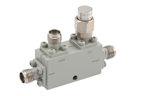 6 dB 2.92mm 定向耦合器，18 GHz ~ 40 GHz ，额定功率为 30 瓦