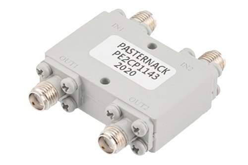 90度SMA混合耦合器，4 GHz~18 GHz，额定功率50瓦