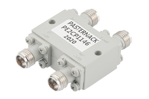 90度 2.92 mm混合耦合器，10 GHz~26.5 GHz，额定功率20瓦