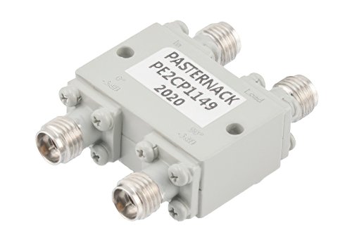 90度 2.92 mm混合耦合器，8 GHz~43.5 GHz，额定功率20瓦
