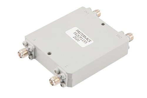 180度SMA混合耦合器，2 GHz~4 GHz，额定功率50瓦