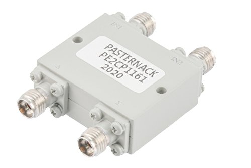 180度 2.92 mm混合耦合器，26.5 GHz~40 GHz，额定功率20瓦