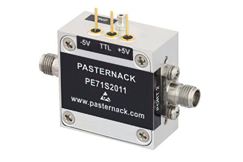 单刀单掷PIN二极管开关，工作频率50 MHz至40 GHz，高达+30 dBm，2.92mm连接器