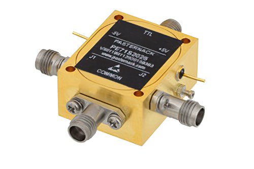 1.85mm SPDT PIN二极管开关，工作频率为100 MHz至67 GHz，高达+27 dBm