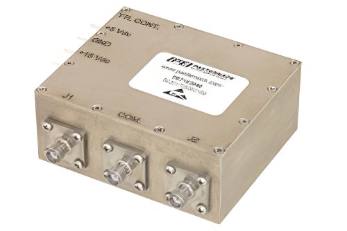 单刀双掷 PIN 二极管开关，工作频率为 20 MHz 到 1,000 MHz ，高达 150 瓦（+51.8 dBm）， SMA