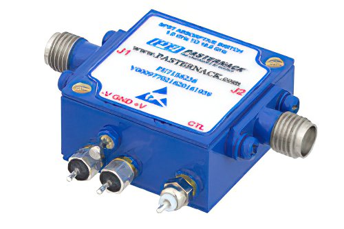 单刀双掷PIN二极管开关，工作频率1 GHz至18 GHz，高达+20 dBm，SMA