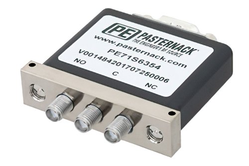 单刀双掷机电继电器故障保护开关，端接，DC~18 GHz，高达 90W，12V，SMA