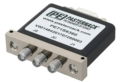 单刀双掷机电继电器闩锁开关，端接，DC~26.5 GHz，高达 90W，12V，SMA