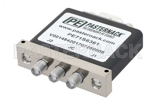 单刀双掷机电继电器闩锁开关，端接，DC~26.5 GHz，高达 90W，28V，SMA