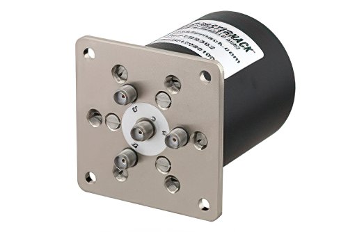 单刀三掷机电继电器闩锁开关，DC~18 GHz，高达 90W，28V，SMA