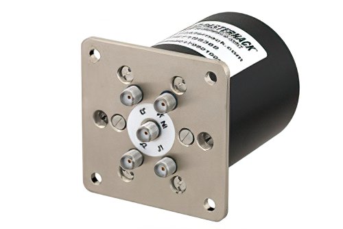 单刀四掷机电继电器常开开关，端接，DC~18 GHz，高达 90W，12V，SMA
