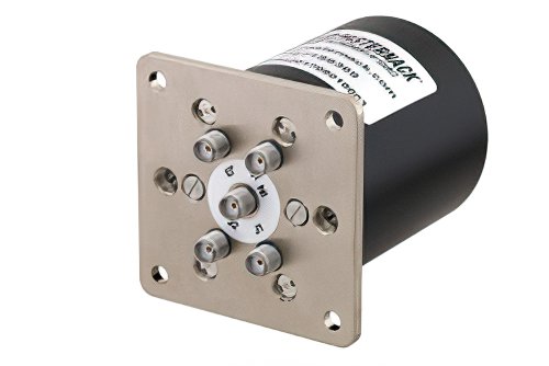 单刀四掷机电继电器常开开关，端接，DC~18 GHz，高达 90W，28V，SMA