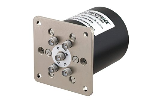 单刀四掷机电继电器常开开关，端接，DC~26.5 GHz，高达 90W，12V，SMA