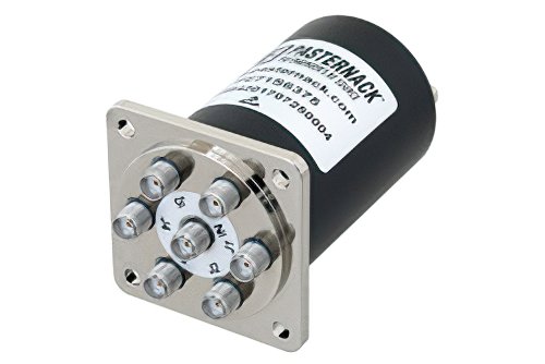 单刀六掷机电继电器常开开关，DC~18 GHz，高达 90W，24V，TTL，SMA