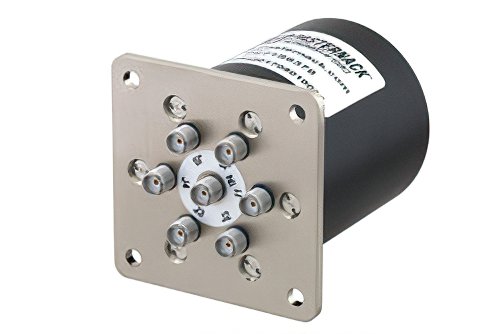 单刀六掷机电继电器闩锁开关，端接，DC~26.5 GHz，高达 90W，12V，SMA